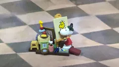 PEANUTS　スヌーピー　ミニチュア　フィギュア　スヌーピーの世界　ARTIST
