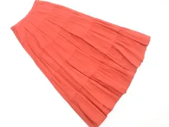 23区 フレア ロング スカート size36/赤 ■◇ レディース