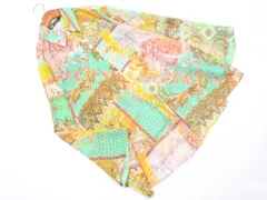 ZARA ザラ ペイズリー柄 ブラウス シャツ sizeS/緑 ■◇ レディース