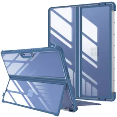 【人気商品】Surface Pro 11 /10 2024 Microsoft / 9 / 9 5G 2022 for 13インチ ケース タイプカバー ソフトTPU 全面保護型 Fintie スタンド保護機能付き キックスタンドケース 軽量 薄型 耐衝撃(ネ