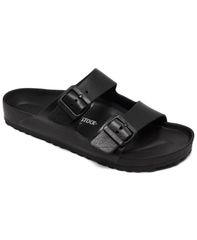 빌켄슈톡 남성 신발 샌들 Birkenstock Mens Arizona Essentials EVA TwoStrap Sandals from Finish Line Bl