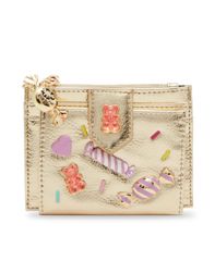Betsey Johnson 財布 カードケース ピンク - メルカリ