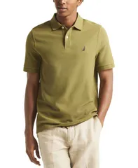 ナウティカ メンズ トップス ポロシャツ Nautica Mens ClassicFit Performance Deck Polo Shirt Cape Olive オリーブ
