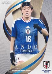 安藤智哉 EPOCH2025ー26サッカー日本代表 レギュラーカード - メルカリ