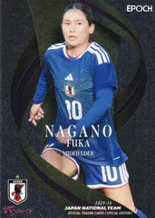 【パラレル】サッカー日本代表オフィシャルトレーディングカード 52 長野　風花 (レギュラーカード/なでしこジャパン) EPOCH 2025-26 スペシャルエディション