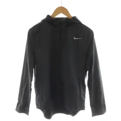 ナイキ NIKE ジップアップパーカー ジャケット M 黒 ブラック フード付き 長袖 /RR