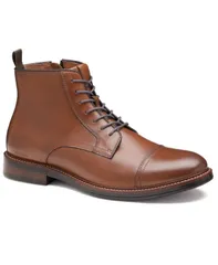ジョンストンアンドマーフィー メンズ シューズ ブーツ・レインブーツ レース Johnston Murphy Mens Durham LaceUp Boots Cognac Waterproofull Grain