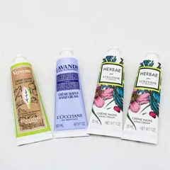 未使用 ロクシタン GVB ハンドクリーム/HB ハンドクリームa/LV リラックスハンドクリームa 計4点セット CR8-03-40-21