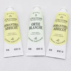 未使用 ロクシタン OB パフュームド ハンドクリーム  / OSA パフュームド ハンドクリーム 計3本 セット CR8-03-40-10