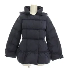 クミキョク 組曲 KUMIKYOKU ジャケット 中綿 アウター 150cm 紺 ネイビー フード付き リボン SCKGNW0421 /YM