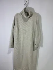 アイボリー トーン ニット ロング ONE PIECE