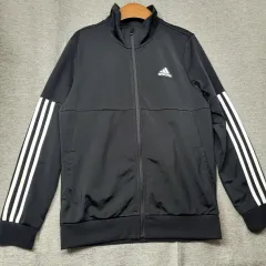 アディダス 3本線 起毛トラックジャージ ブラック