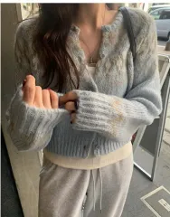 GRANGBLOOM タグ PrettyYoungThing トゥインクル TWINKLE カーディガン ライトブルー