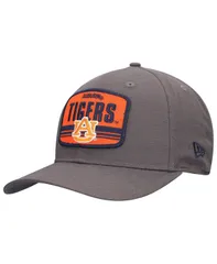 ニューエラ メンズ アクセサリー 帽子 New Era Mens Charcoal Auburn Tigers Team Elevated 9SEVENTY Adjustable Hat Charcoal チャコール
