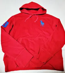 ポロ ビックポニー レッド フーディー ユニセックス可能 ポール1313