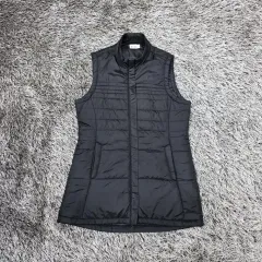 アディダス ゴルフ ブラック ダウン ベスト/レディース(L)/JP1245