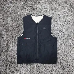 アンブロ ブラック リバーシブル ベスト / サイズ (90) / JP1242 / 新品同様