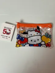 ハローキティ 50周年 ポチャッコ ポーチ