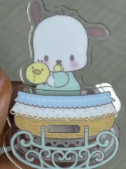 サンリオ ポチャッコ 赤ちゃん ポチャッコ ベッド アクリル キーホルダー