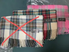新品 Jesi Lydia チェック マフラー 3種 (バラ売り可)