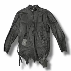 参考上代159500円 未使用 MINUS  Rustic Edged Easy Rider's ラスティックエッジイージーライダース レザージャケット マイナス M-P1-LW3 ブラック 2 （12044M）
