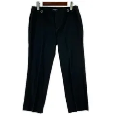 BURBERRY LONDON バーバリー ロンドン ストレッチ クロップド丈パンツ size40/ブラック