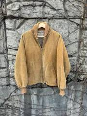 70s zero king ヴィンテージ usa シェルパ タロンジッパー コーデュロイ ジャケット