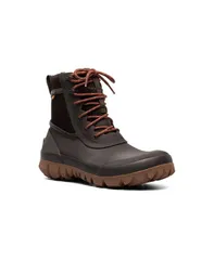 ボグス メンズ シューズ ブーツ・レインブーツ レース BOGS Mens Arcata Urban SlipResistant Lace Up Boot Dark Brown ブラウン
