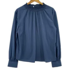 UNTITLED アンタイトル 長袖ブラウス size2/ブルー
