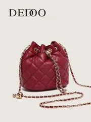 バッグ レディース ショルダーバッグ 2024年新作 レディース ダイヤモンド型チェーンストラップバケットバッグ