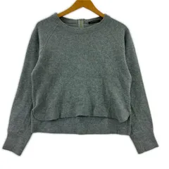 BARNYARDSTORM バンヤードストーム ラウンドネック クロップドカットソー size0/グレー