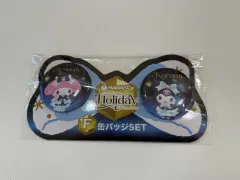 サンリオ ホリデー F賞 缶バッジセット マイメロディ クロミ