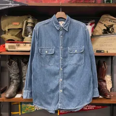 J.Crew デニム ボタン ダウン ポケット シャツ