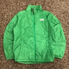 90 THE NORTH FACE グリーン パータン ウィンドブレーカー アウター