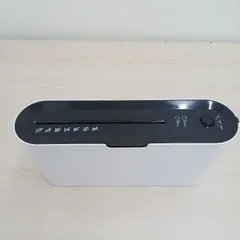 【展示商品】 アスカ 電動シュレッダー Asmix ホワイト [マイクロカット/A4サイズ] BKSB05Wのサムネイル