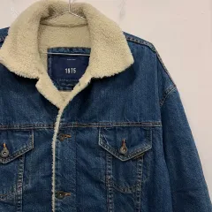 ZARA ザラ マン あんさんぶるスターズ！！(あんスタ) シープスキン ロング デニム トラッカージャケット