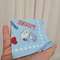 ヴィンテージ トイ キャラクター グッズ 古典 漫画 ぬいぐるみ ピーナッツ SNOOPY ハンカチ タオル