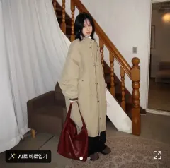 LOOFON ダウン ロング フィールド ジャケット