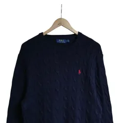 POLO RALPH LAUREN ポロラルフローレン 新モデルLINE ネイビー ケーブルニット