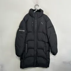 プーマ メンズ ダウンジャケット ロング丈 ブラック 105