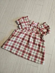 キッズ フリース ベスト ブラウス 100