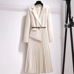 入学式 ママスーツ フェイクレイヤード ワンピース セレモニースーツ 卒業式 スーツ プリーツ フォーマル 母 卒園式 結婚式 お呼ばれ 二次会 披露宴 きれいめ お宮参り