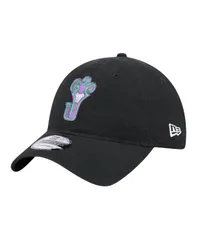 ニューエラ メンズ アクセサリー 帽子 New Era Mens The Joker Black Batman 9TWENTY Adjustable Hat Black ブラック