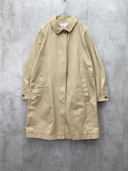 BEAUTY & YOUTH ビューティ&ユース ユナイテッドアローズ 比翼仕立て ステンカラー コート ベージュ ■◇◎レディース