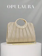 バッグ レディース ドレスバッグ レディースファッション スパークリングラインストーン イブニングバッグ、キラキラ高級パーティークラッチ、ボールガウン、プロム、デートナイト、結婚式、誕生日プレゼントに最適