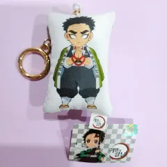 鬼滅の刃 クッション キーホルダー 悲鳴嶼 行冥