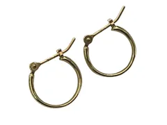 【管理番号-SK】最終値下げ　　agete アガット ピアス フープ K10