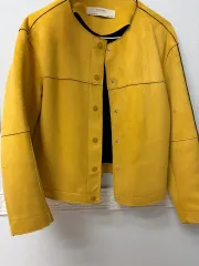 ZARA ベーシック ムートン スウェード 黄色