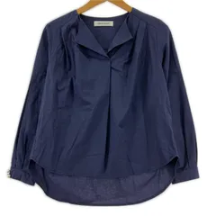 MISCH MASCH  ミッシュマッシュブラウス sizeＭ/ネイビー