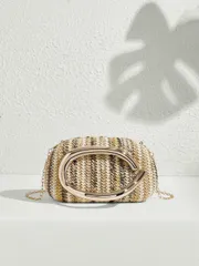 バッグ レディース ドレスバッグ 女性用ファッショナブルなメタリック効果のイブニングパーティークラッチバッグ、ブライダルパーティーに完璧にマッチ、パーティーバッグ、パーティー、結婚式、プロム、ディナー/バンケット、